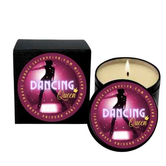 DANCING QUEEN TRAVEL CANDLE/WAX MELTS - Picture 2 of 4